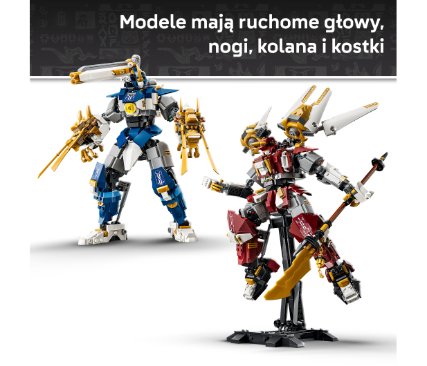 LEGO NINJAGO 71870 Bliźniacze tytanowe mechy - 1529849 - zdjęcie 5